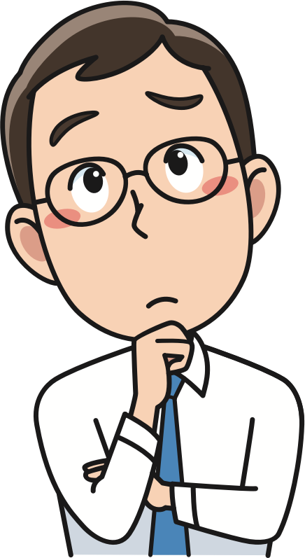 Office Depot Vs Staples - Pondering Clipart (1306x2389)