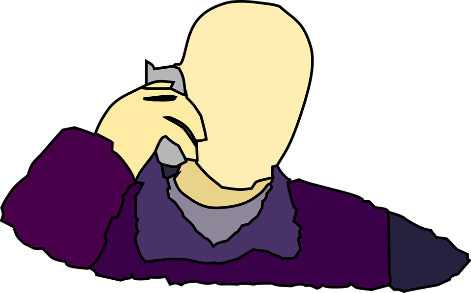 Man Answering The Phone Clip Art - Answering The Phone Animated (960x597)