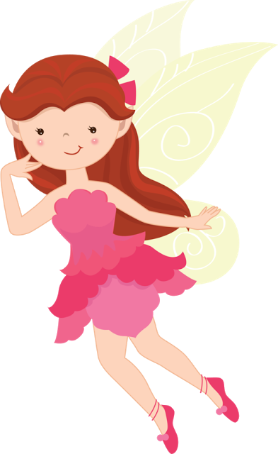 Fadas & Gnomos - Woodland Fairy Clip Art (393x640)