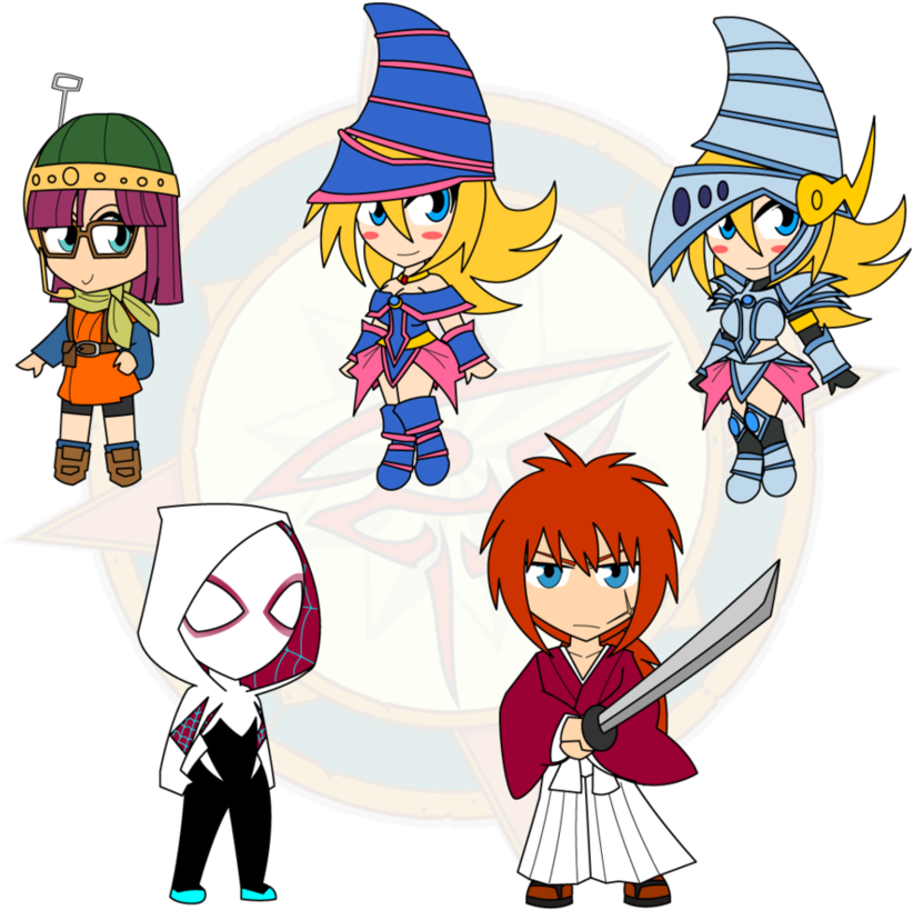 The Magician And The Knight By Dragon-fangx - Cartoon (951x840)