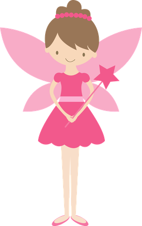 Princesas E Fadas - Thank You Very Much Pink Fairy (286x456)