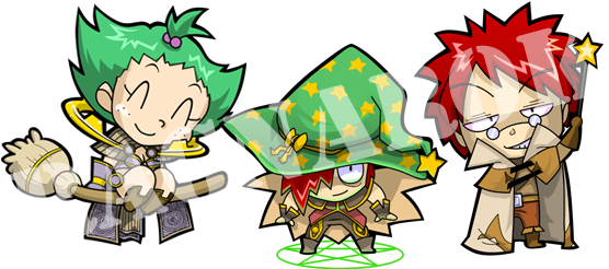 Sage Magician Wizard By Elvereth - Cartoon (572x267)