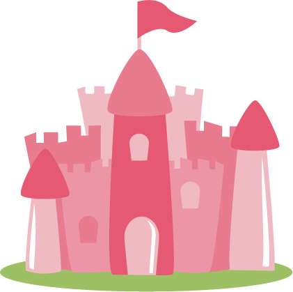 Princess Castle Svg File For Scrapbooking Princess - Princess Castle Clipart Png (421x419)