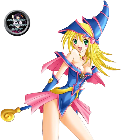 Yu Gi Oh Magician Girl Render By Bloodakenoart - Dark Magician Girl (438x495)