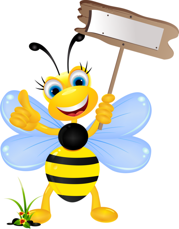 Bee, Writings, Snug, Poetry, Faces, Bees, Animals, - Cartoon Simple Spring Bee (625x800)