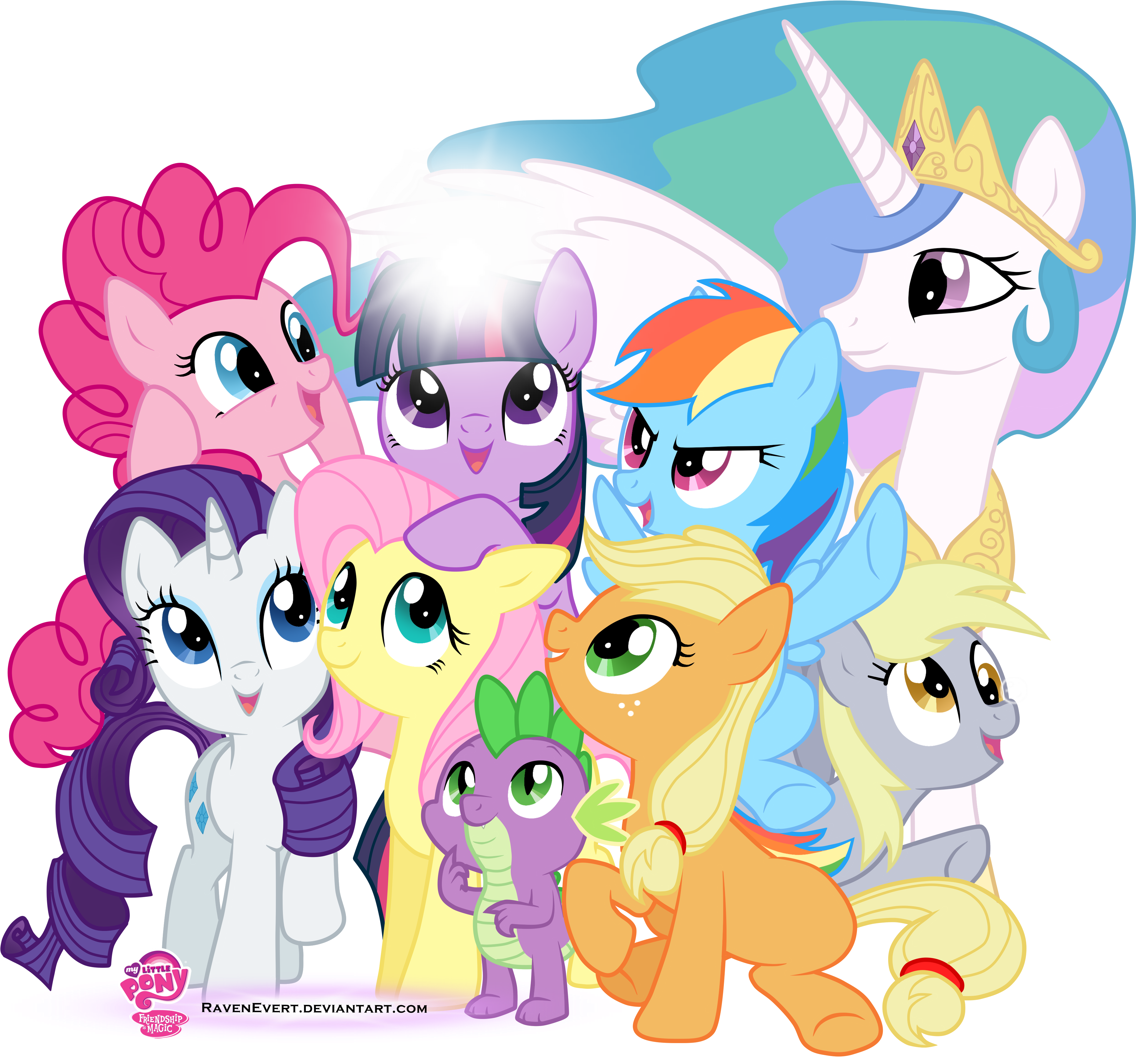 My Little Pony Free Download Png - My Little Pony Png (4000x3646)