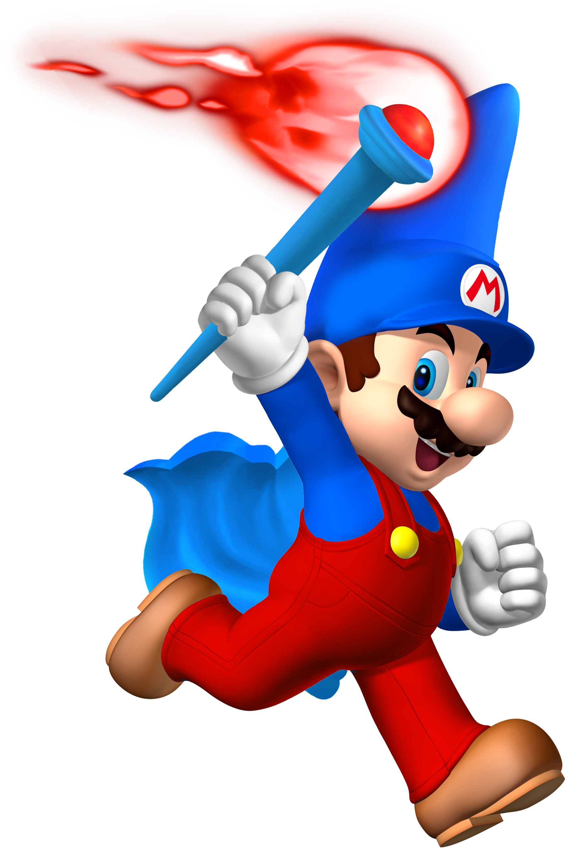 Magic Mario - Super Mario Birthday Candle Set - Party Supplies (2500x3000)