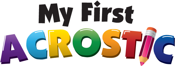 My First Acrostic - Acrostic Clipart (1080x270)