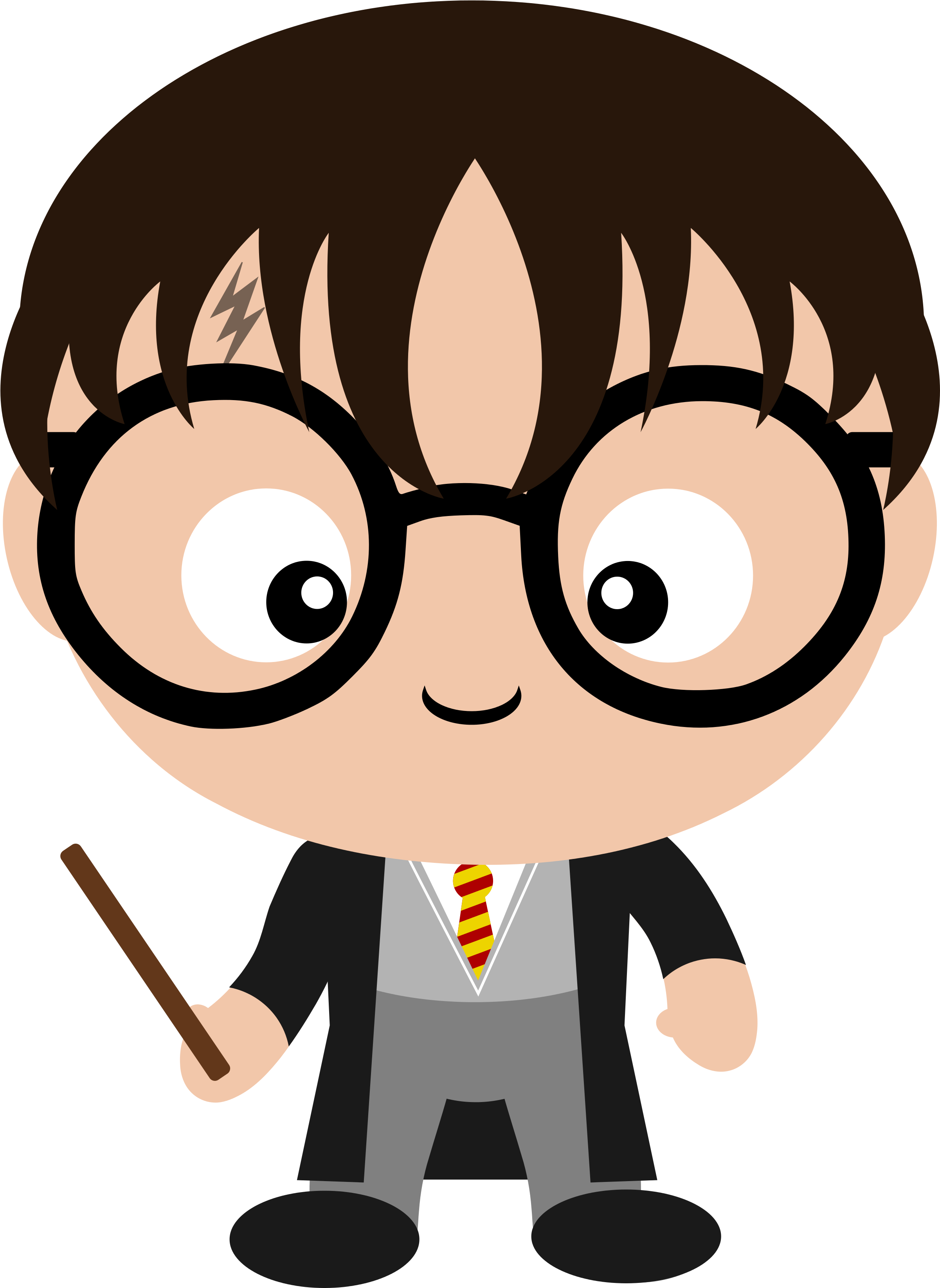Harry Potter Head Clipart Collection - Harry Potter Clipart (2550x3300)