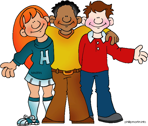 Enrichment Room Cliparts - High School Students Clipart (648x559)