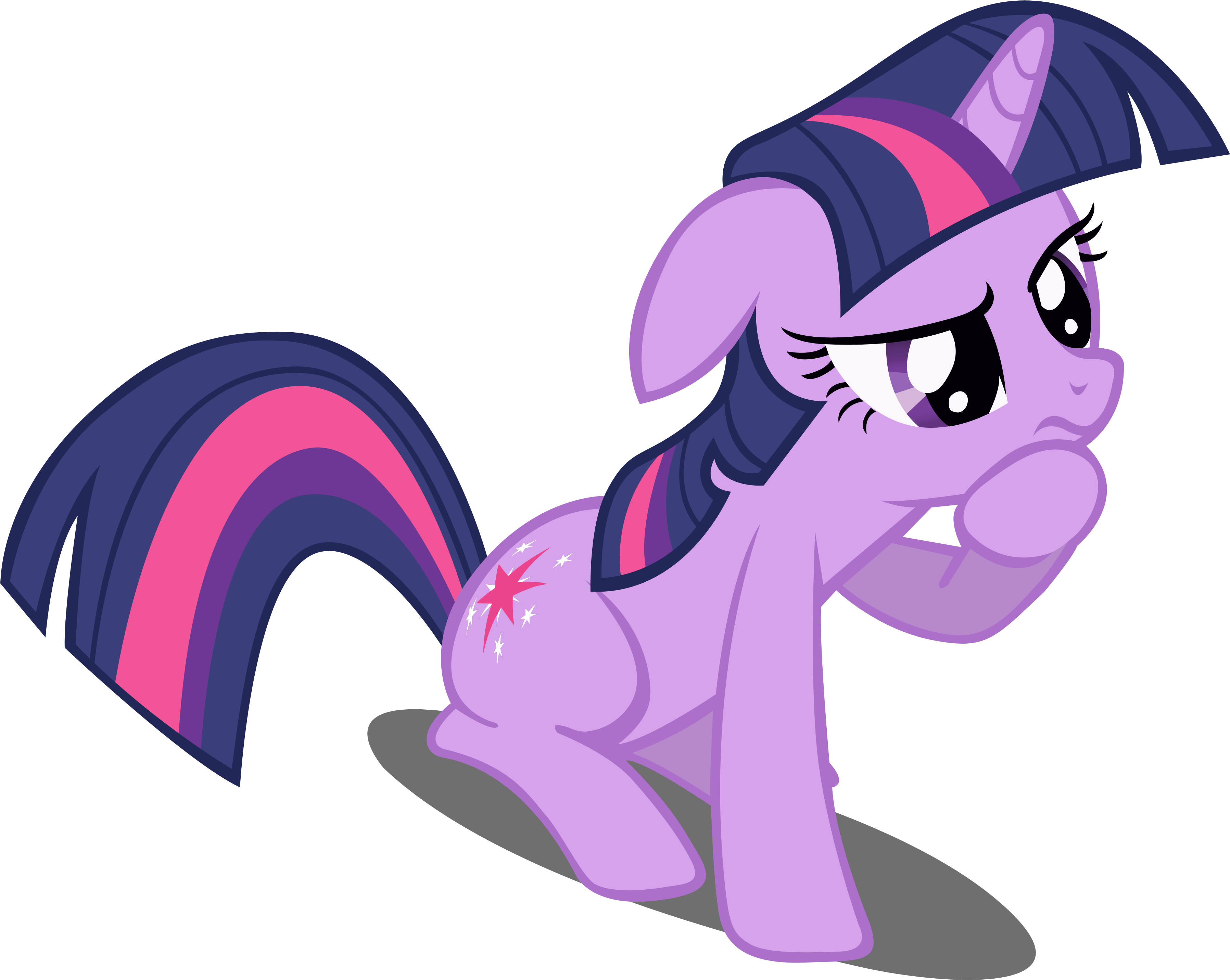 Clipart Info - Twilight Sparkle Vector Gif (4000x3108)