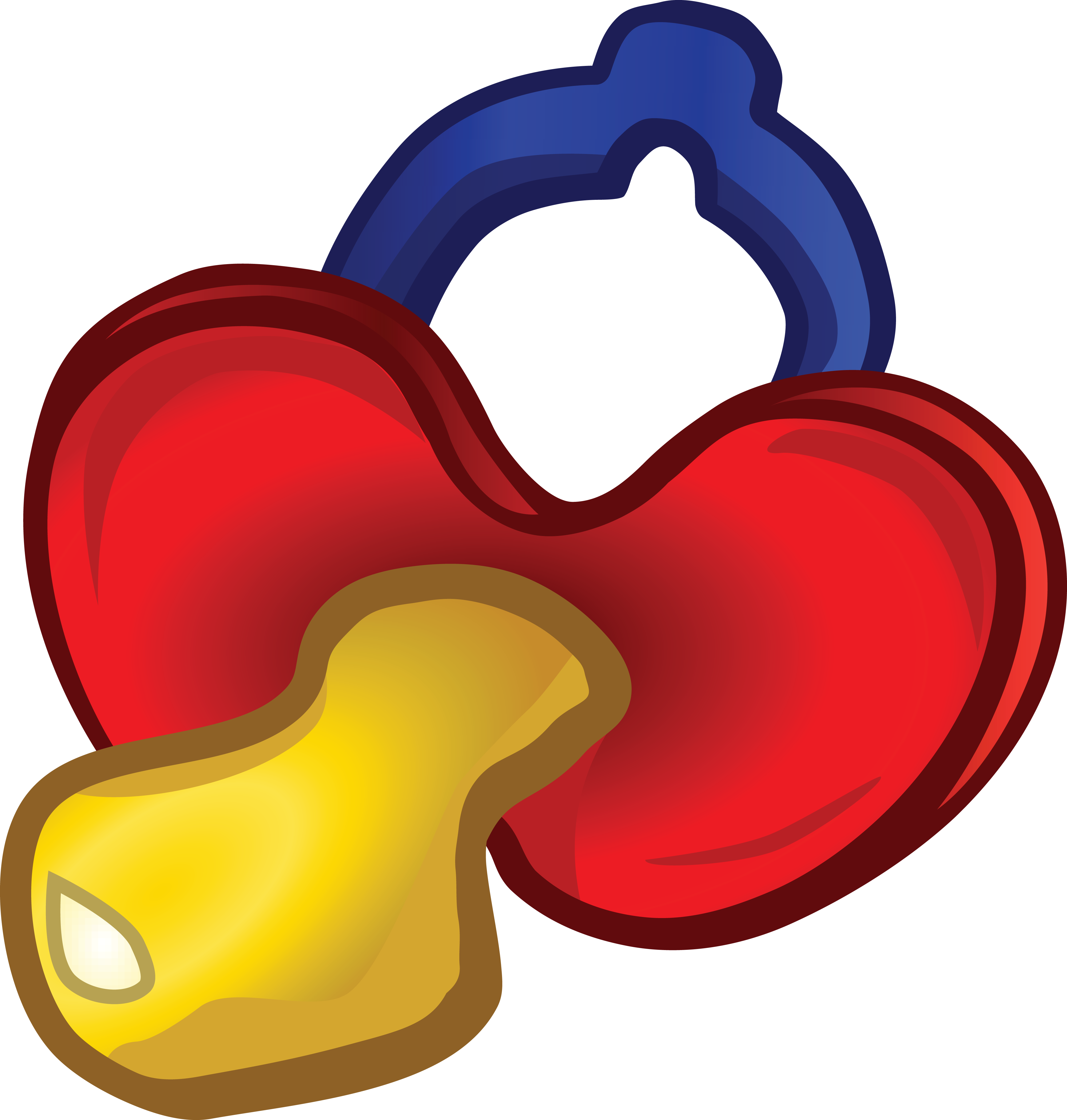 Free Clipart Of A Baby Pacifier - Clip Art (4000x4198)