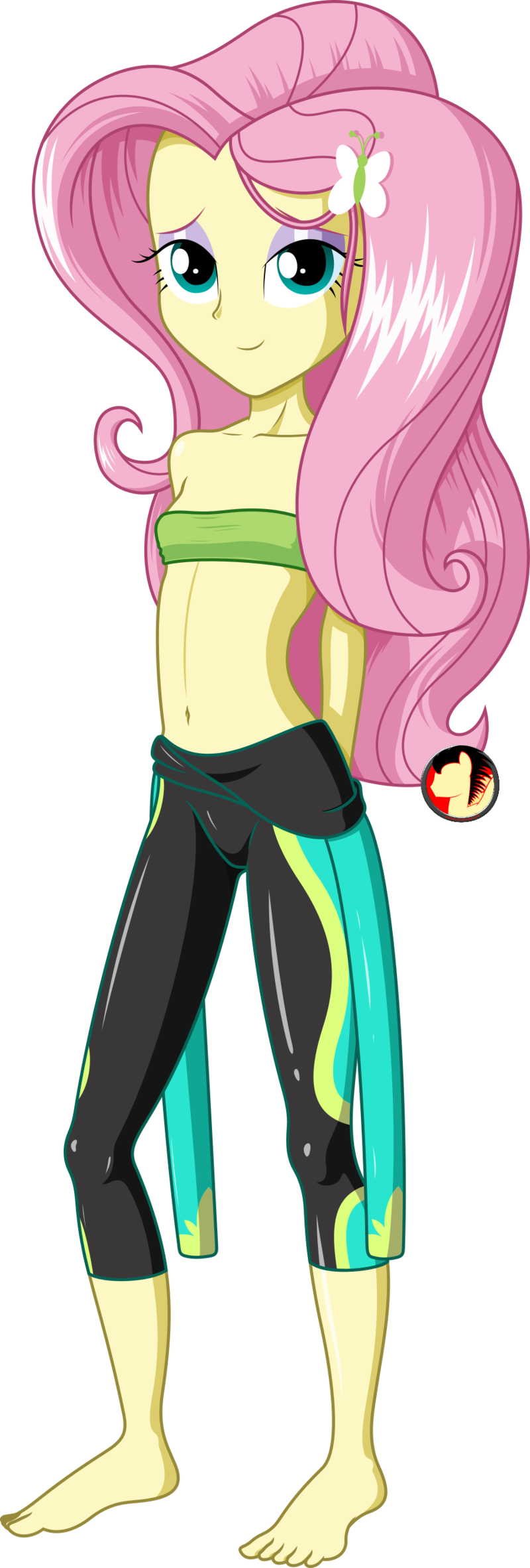 Fluttershy In A Wetsuit By Rexpony Fluttershy In A - Filename (900x2661)
