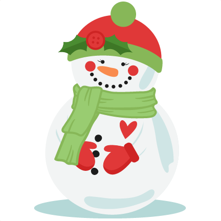Snowman Buttons Cliparts - Snowman Cute Clip Art (432x432)