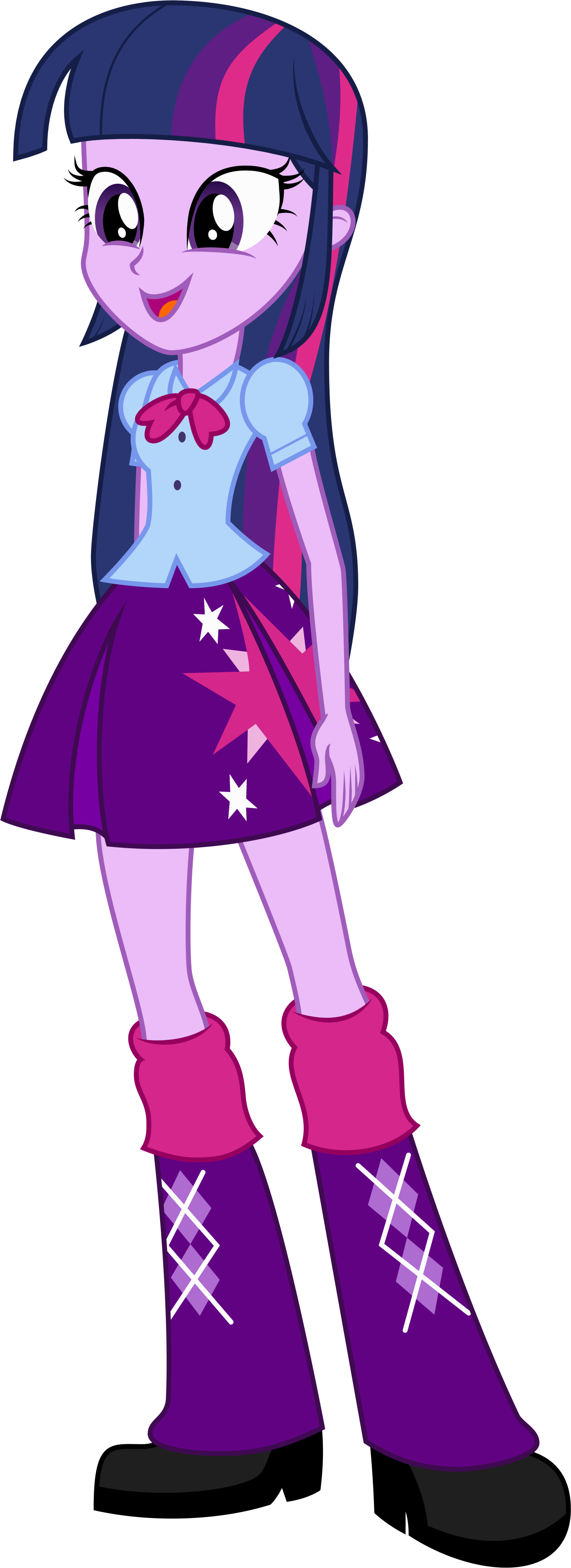 Little Pony Equestria Twilight Sparkle Clipart - Mlp Eg Twilight Sparkle (1818x5000)