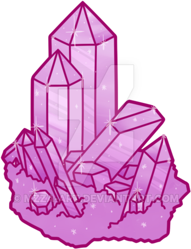 Sparkle Sparkle, Bitch By Mzza-art - Crystal Cluster (400x522)