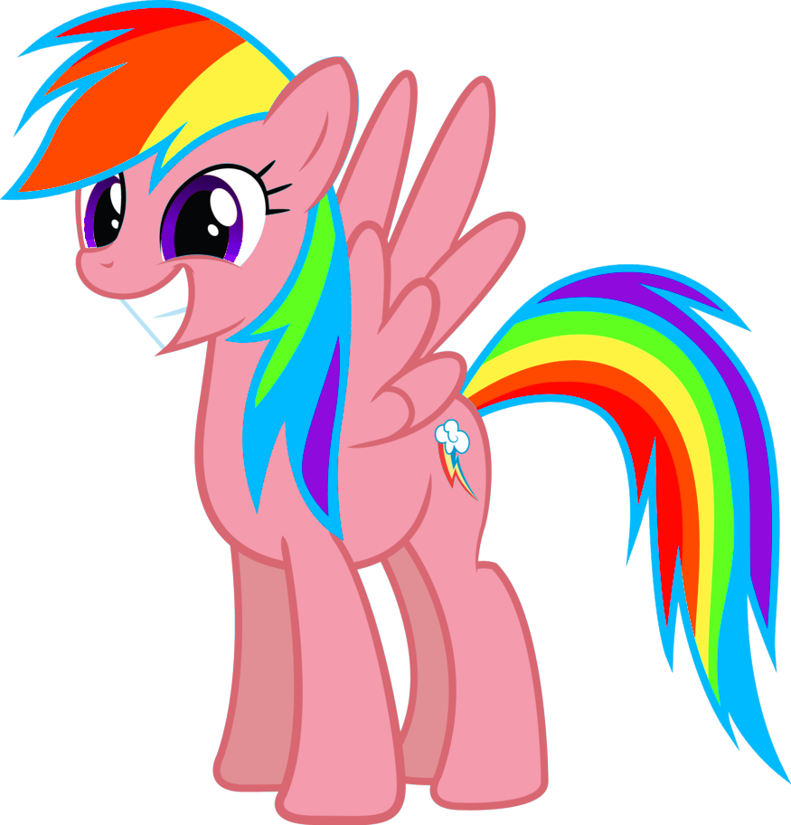 Rainbow Ruby - My Little Pony Rainbow Ruby (875x912)
