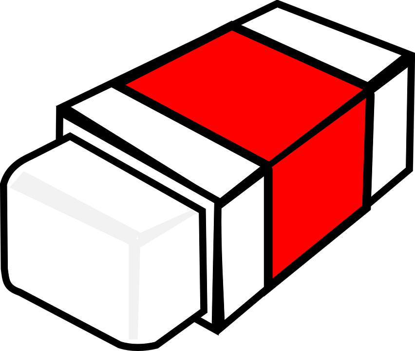 Erasers Clipart (852x720)