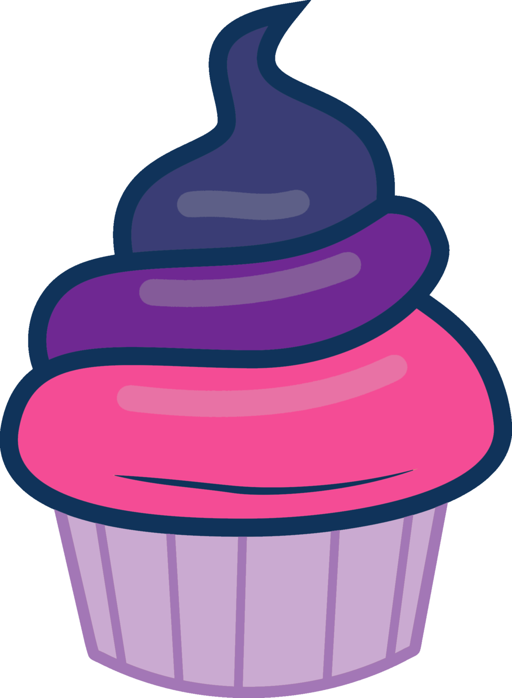 Twilight Sparkle Cupcake By Magicdog93 - Mlp Twilight Cupcake (1024x1394)