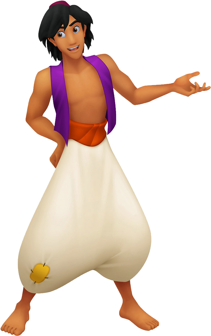 Kingdom Hearts Wiki - Aladdin Kingdom Hearts (850x1200)