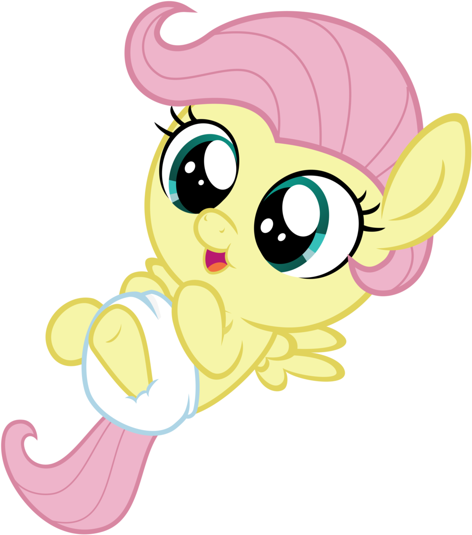 Baby Fluttershy By Comeha Baby Fluttershy By Comeha - My Little Pony Baby Fluttershy (1024x1150)