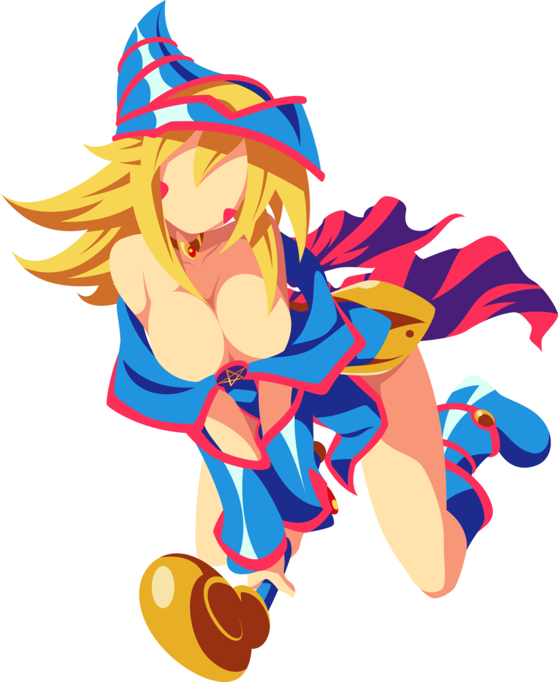 Dark Magician Girl Minimalism By Carionto - Dark Magician Girl Minimalist (808x988)