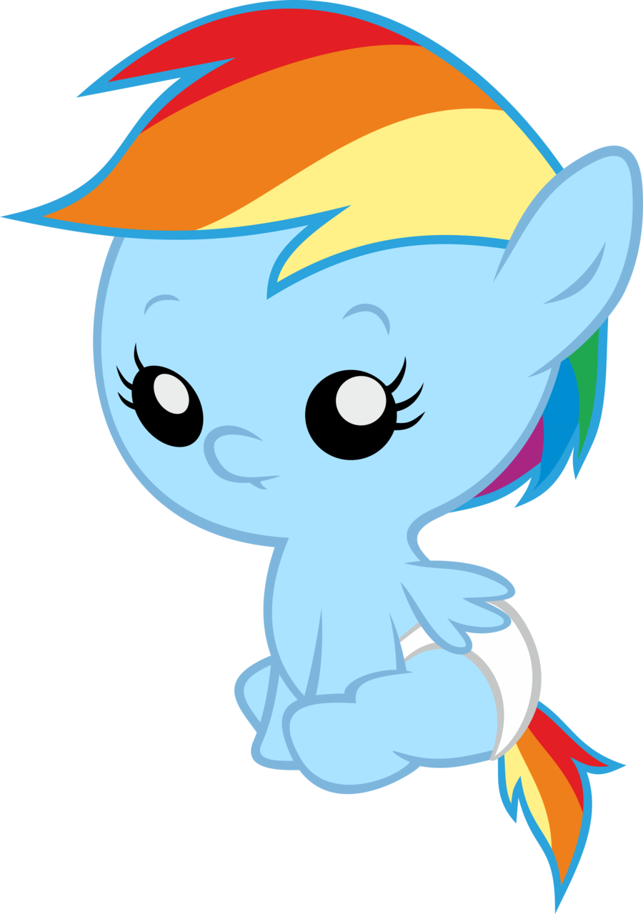 Baby Dash By Stardustxiii-d4hdmpt - Little Pony Friendship Is Magic (900x1279)