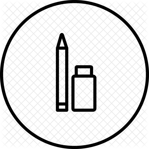 Pen, Pencile, Tool, Eraser, Erase, Sketch, Drawing - Drawing (512x512)
