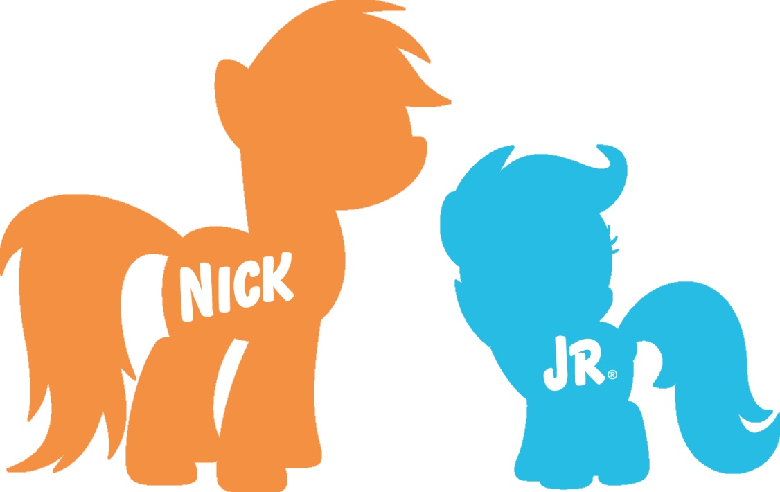 My Little Pony Silhouette - My Little Pony Nickelodeon (1126x710)
