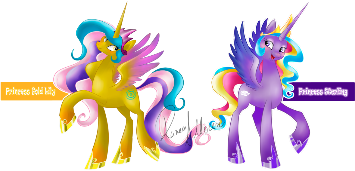 Princess Gold Lily And - My Little Pony Princess Gold Lily (1280x584)