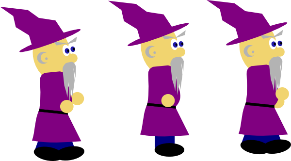 Wizards Clip Art - Cartoon (600x332)