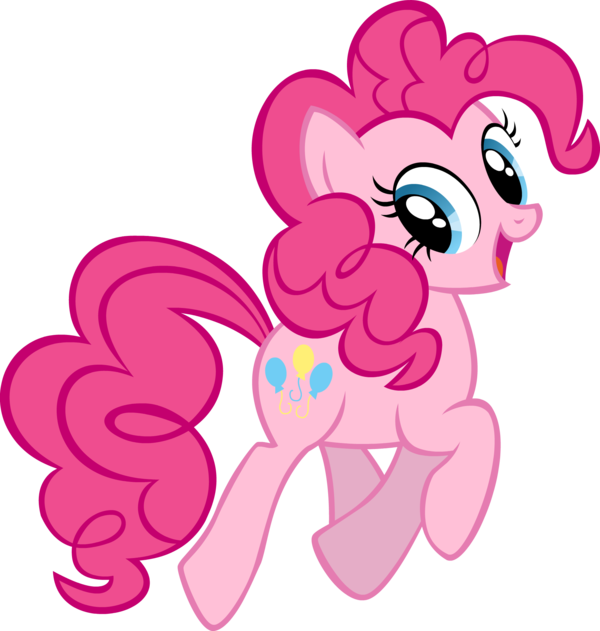 My Little Pony Clipart Pinkie Pie - My Little Pony Pinkie Pie (600x631)