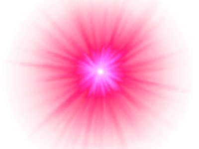 Pink Sparkle Transparent Background Clipart - Bright Red Light Transparent (400x300)
