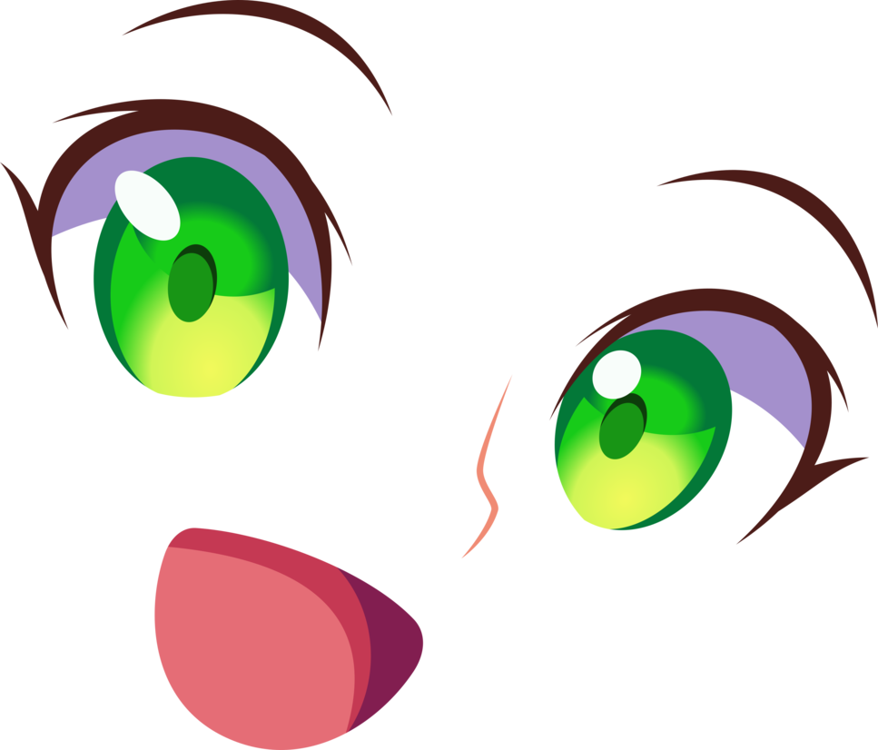 Green Eyes Smile - Blushing Dark Magician Girl (967x826)