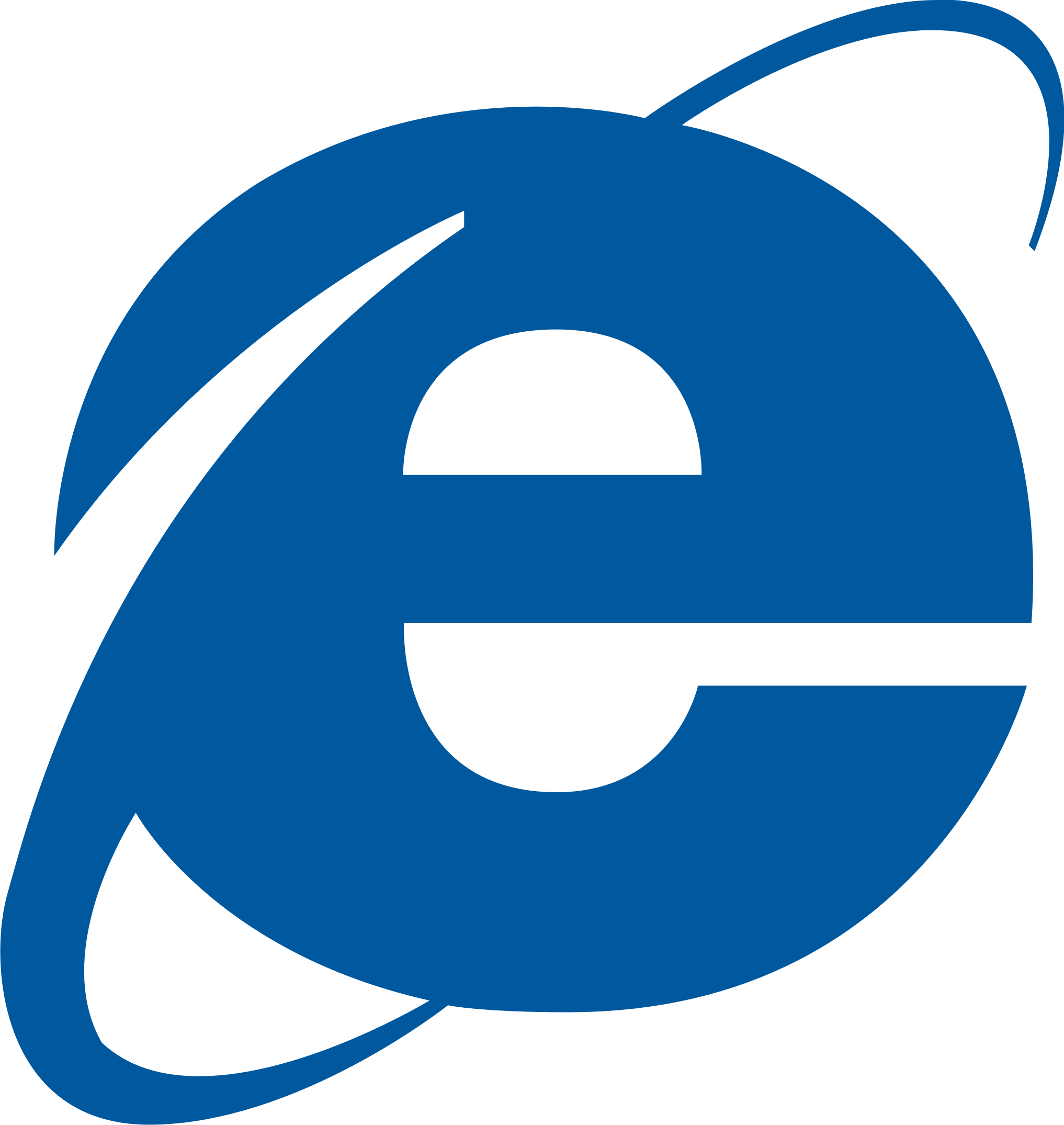 Internet Explorer Logo Png - Internet Explorer 12 Logo (2034x2150)