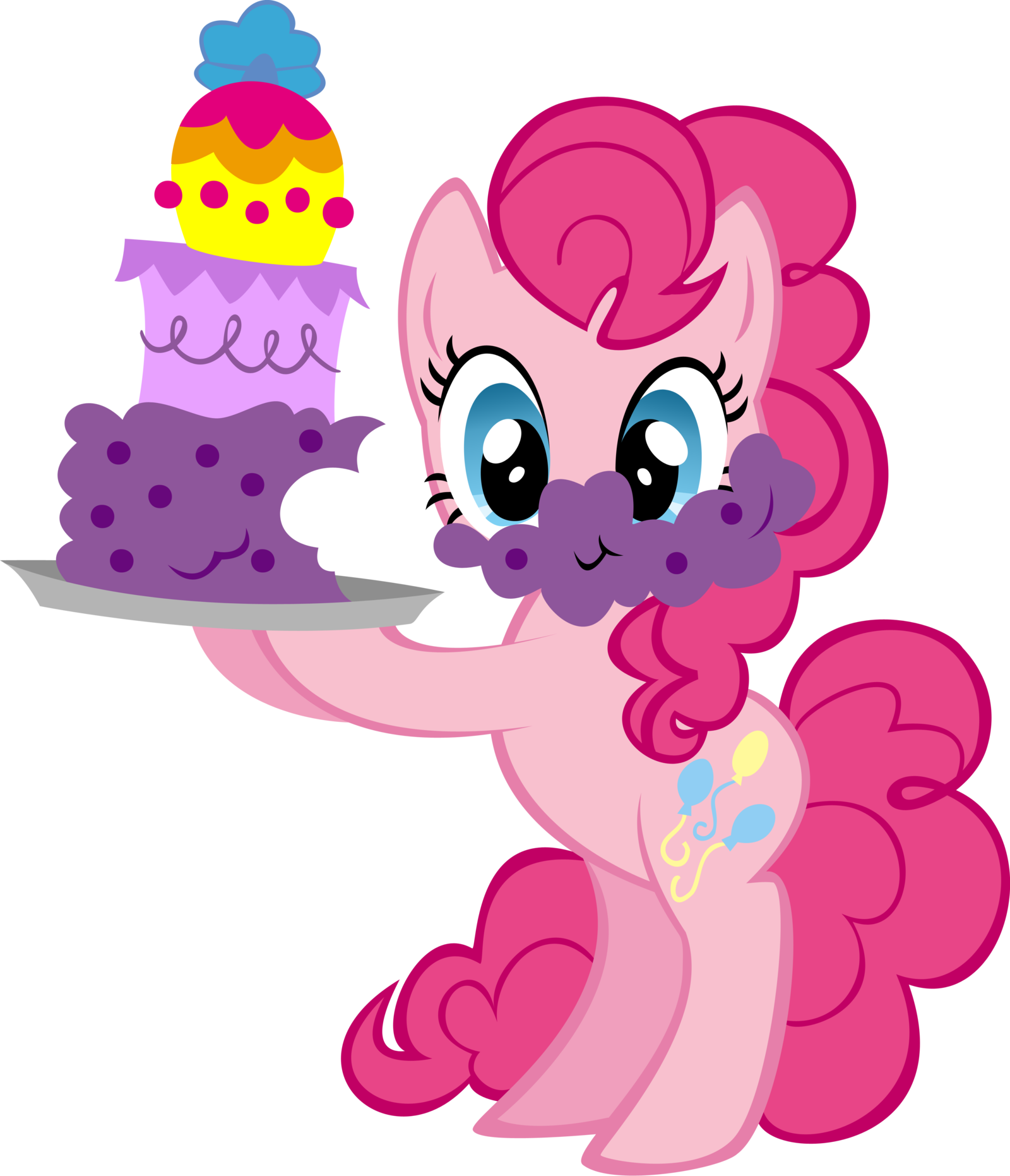 Little Pony Cliparts - My Little Pony Pinkie Pie (1600x1862)