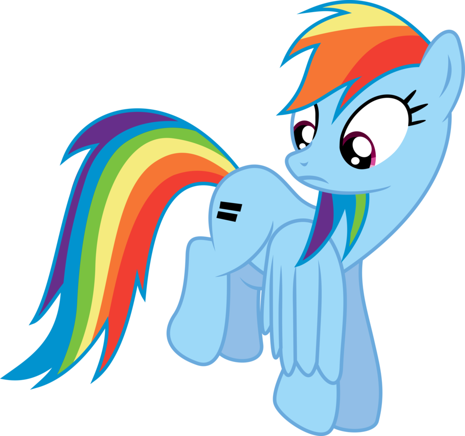 Rainbow Dash Cutie Mark Change By Illumnious - Rainbow Dash Without Cutie Mark (923x865)