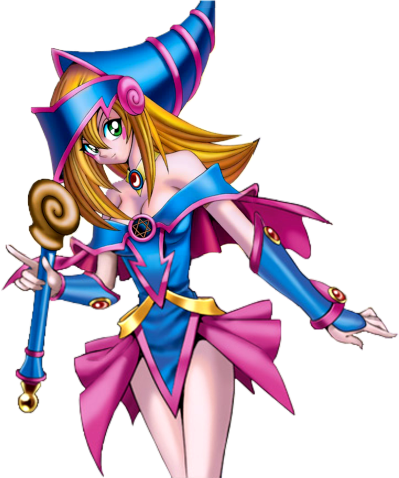 Dark Magician Girl Png By Carlos123321 - Dark Magician Png (858x931)