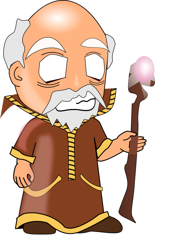 Free Delfador Chibi - Wizard Cartoon Png (599x800)