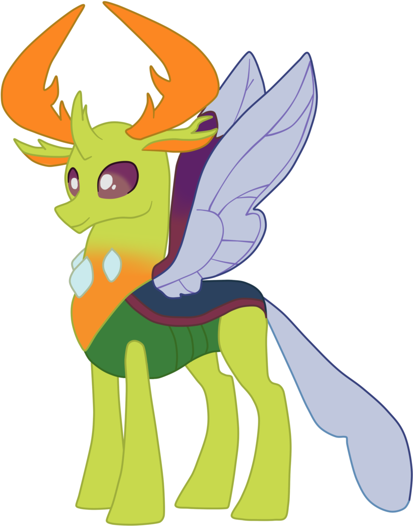 King Thorax Vector By Scraleos King Thorax Vector By - My Little Pony Thorax (1024x1135)