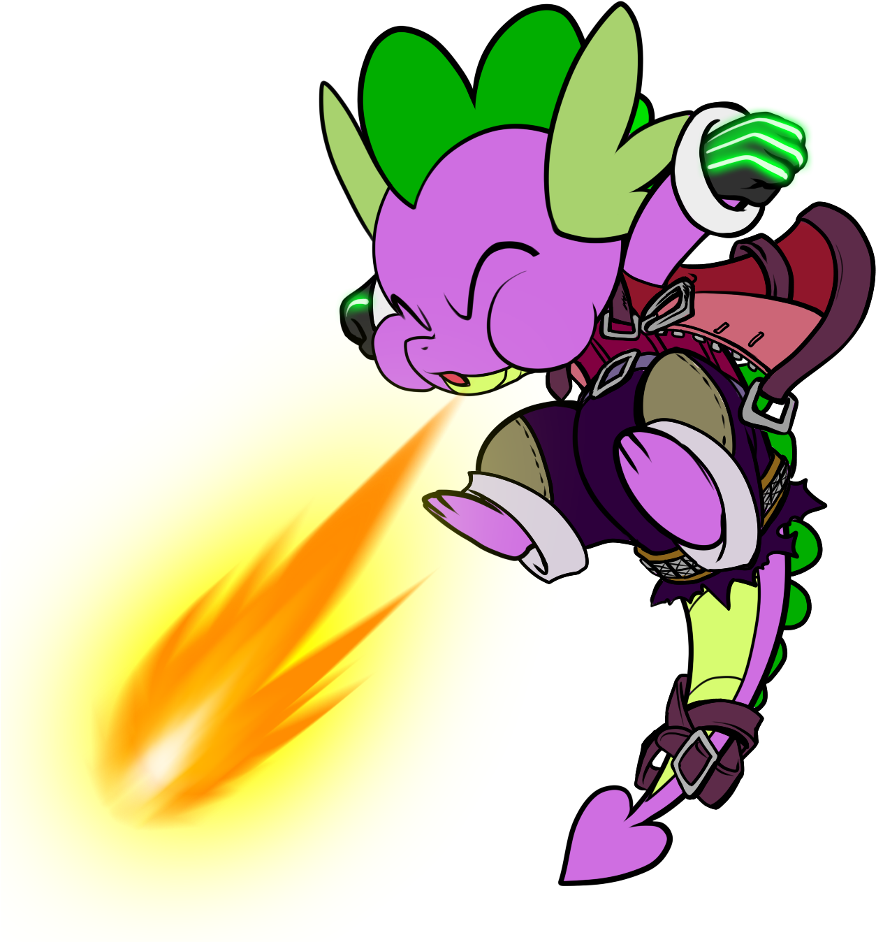Spike My Little Pony Clipart - Kingdom Hearts Mlp (1371x1406)
