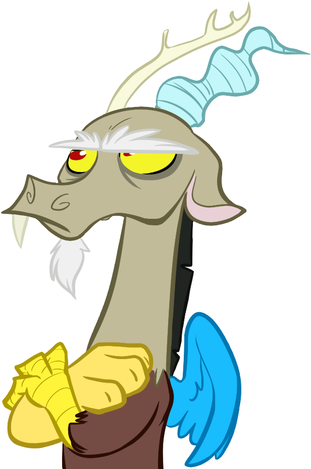 Shadowknuxgirl Images My Little Pony Stuff - My Little Pony Discord Mad (630x938)