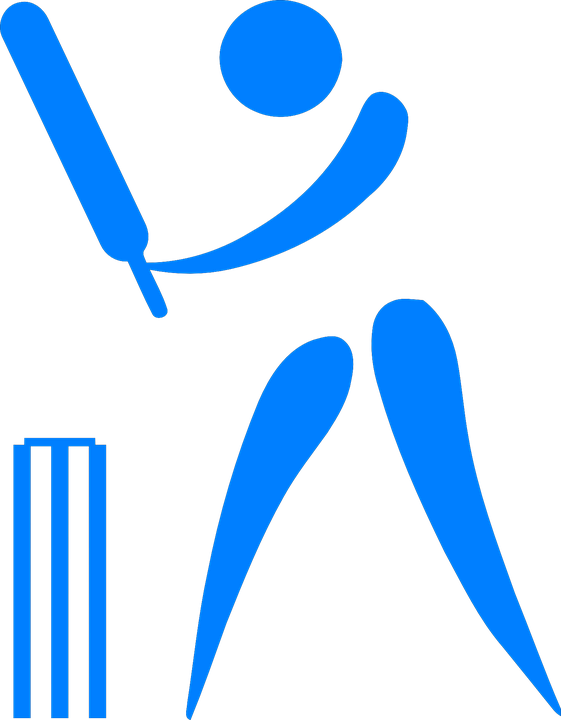 Cricket Clipart Transparent - Cricket Bat And Ball (561x720)