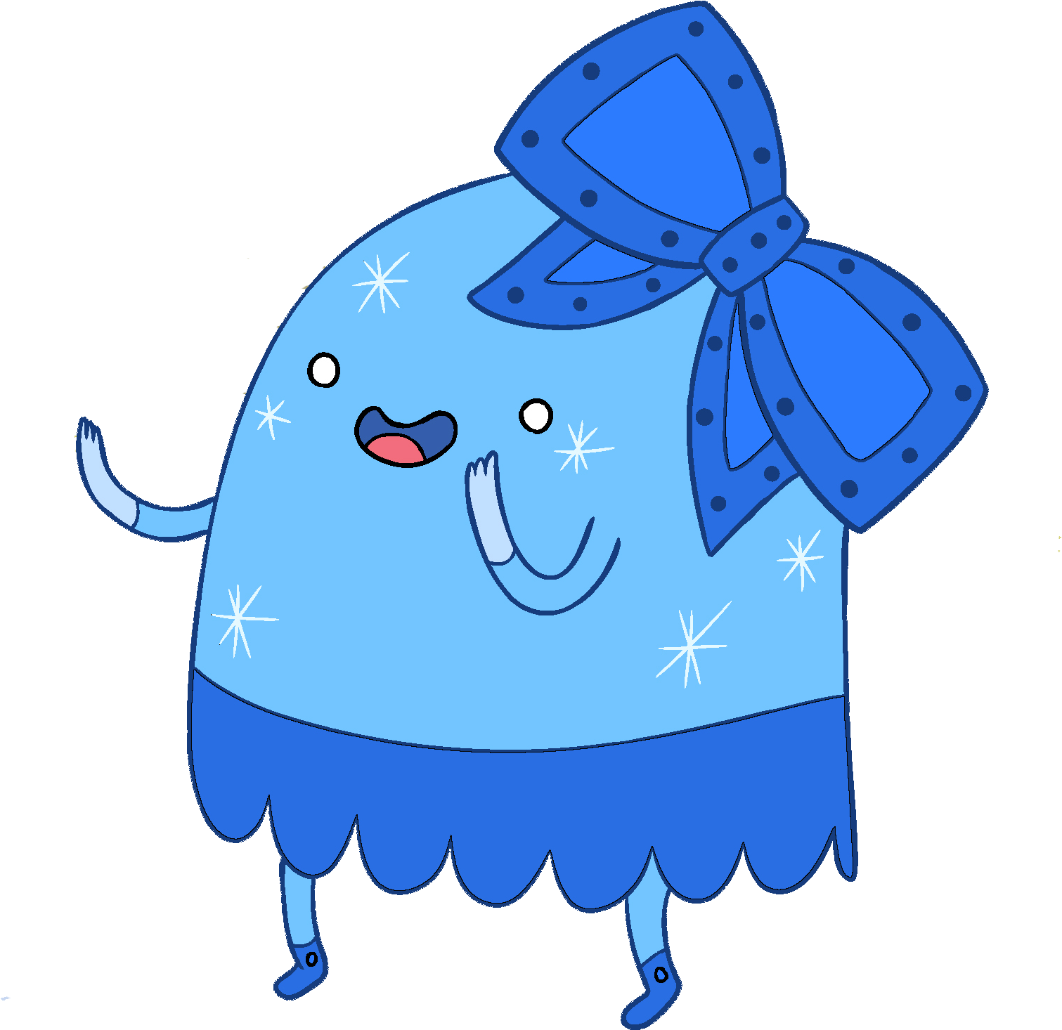 Gumdrop Mascot - Gum Drop With A Face (1530x1511)