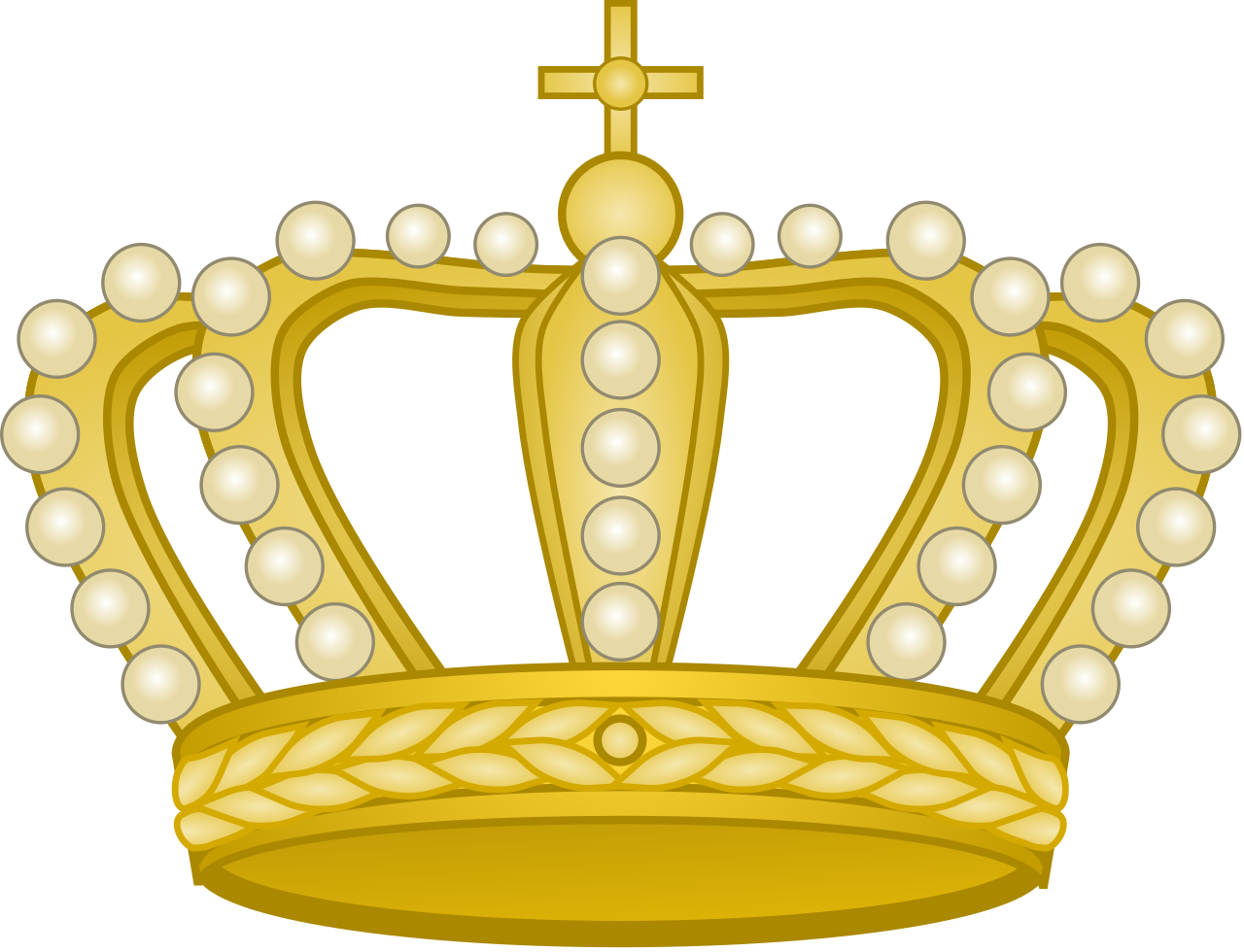 Crown Of The Napoleonic Kingdom Of Italy - Napoleonic Crown Vector (1280x980)