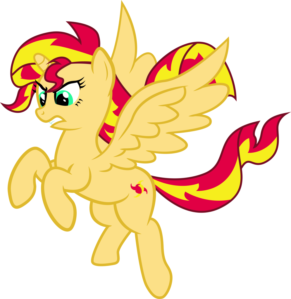 Unicorn Sunset By Evil-sparkle - January 16 (995x1024)