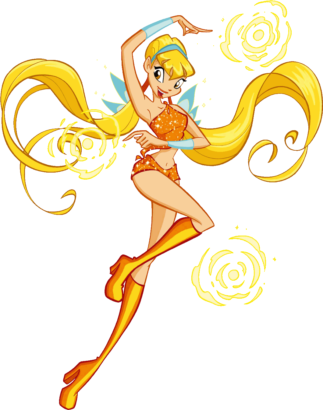 Stella Magic Winx Render By Bloomsama - Winx Club Princess Stella (1082x1362)