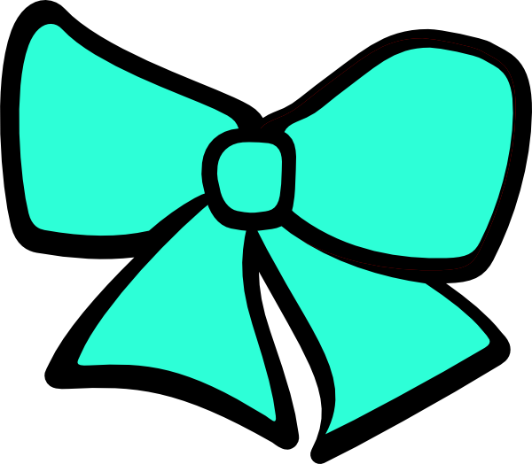 Cartoon Hair Bow (600x524)