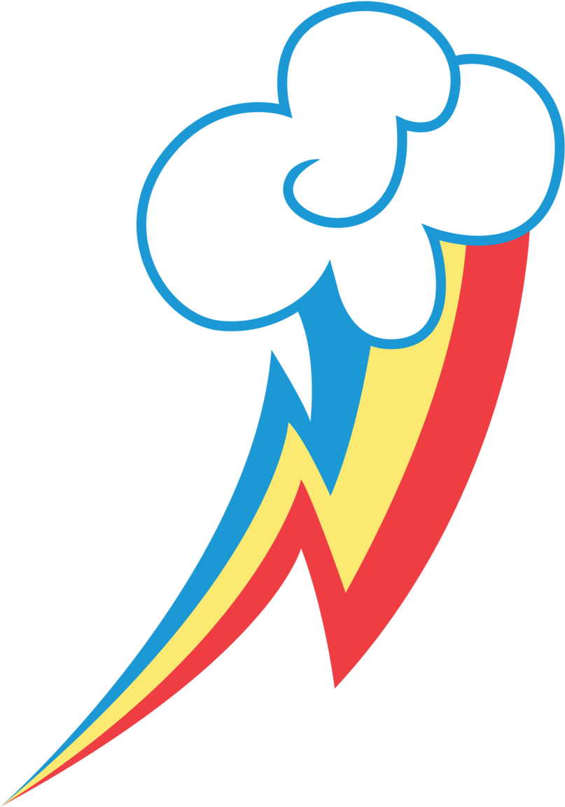 Rainbow Dash Cutie Mark By Erisgrim - Rainbow Dash Cutie Mark (900x1200)