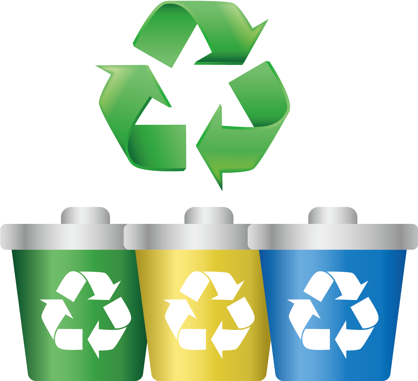 Paper Recycling Symbol Label Clip Art - Paper Recycling Symbol Label Clip Art (1351x1299)